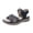 Blue, variant on Platform Sandals Women Open Toe Criss Cross Wedge Sandals Elastic Woven Adjustable Hook & Loop Ankle Strap Summer Shoes for Daily Blue 9