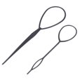 thumbnail image 4 of 4Pzs Lazo Pelo Estilo de Pelo Stylers del Pelo de Cola Negro, 4 of 8