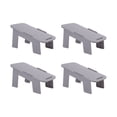 thumbnail image 1 of SHISUYAN 4Pcs Shoes Stand for Entryway Small Shoe Shelf with Double Layers Design for Home Users, 1 of 8