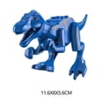 thumbnail image 3 of Figuras de la serie de animales: dinosaurio, dragón, ballena, gorila, caballo, oso, alce, tigre, cocodrilo, bloques de construcción, juguetes educativos para niños, 3 of 5