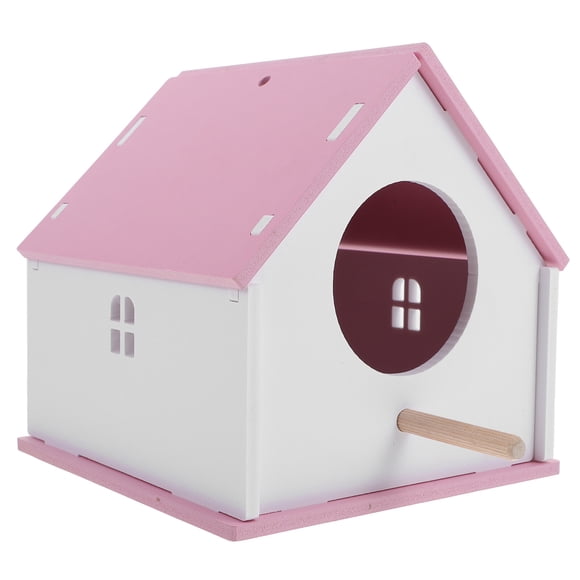 WORGEOUS PET Bird House Parrot Pájaro Nest Nest Alimentador Alimentador Pájaro Alimentador Jaula Parrot Nest