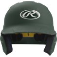 thumbnail image 2 of Casco de bateo Rawlings MACH mate verde oscuro para adulto, 2 of 7