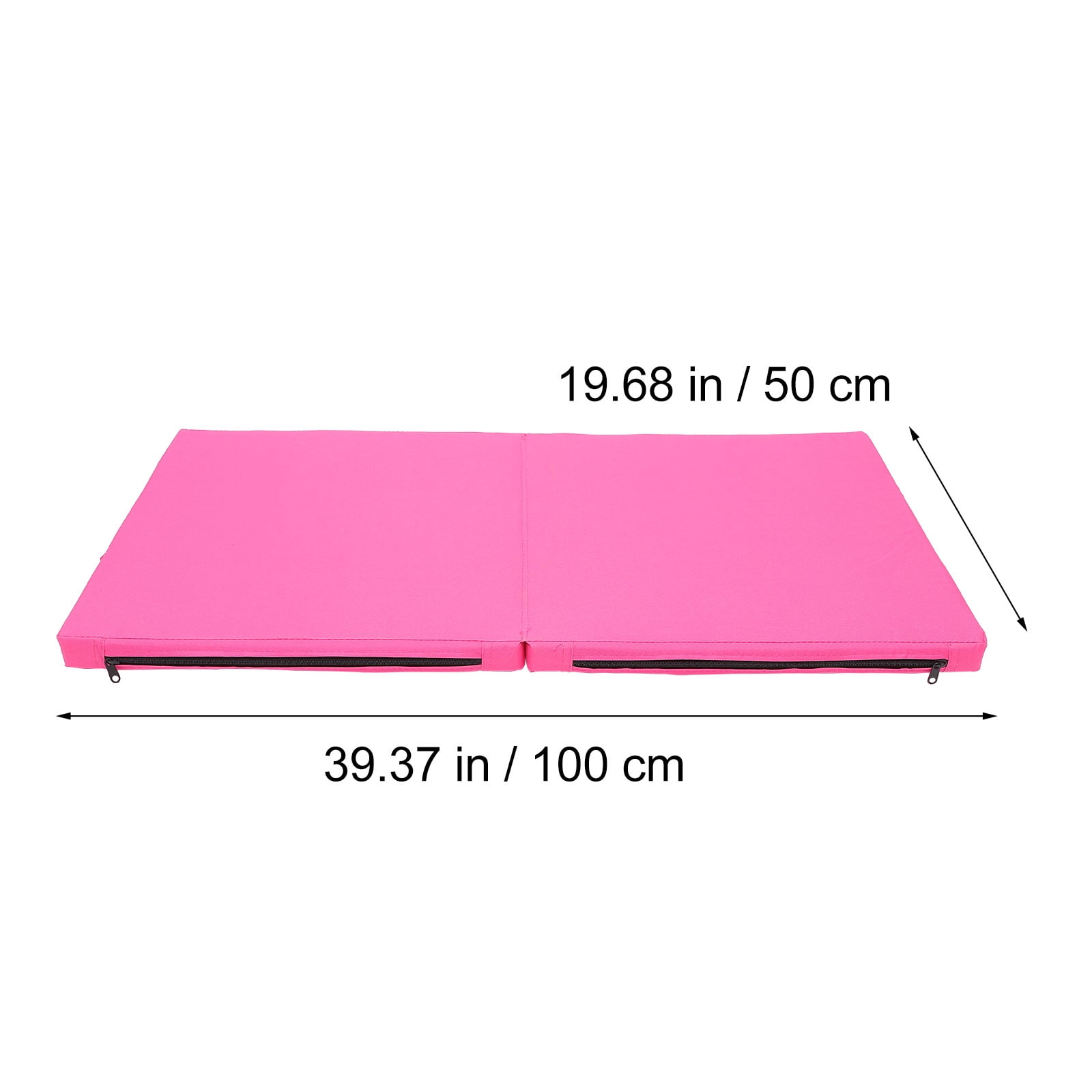 Tineasur Extra Thick Foldable Gymnastics Training Mat for Yoga, Exercise, and Home Workouts with Non- Design