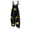 Black, variant on Halloween Jumpsuits for Women Cotton Linen Bat Pumpkin Ghost Printed Spaghetti Strap Holiday Jumpsuits Plus Size Loose Cute Print Overalls Black 2XL