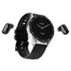 thumbnail image 1 of Reloj inteligente 2 en 1 resistente al agua con auriculares inalámbricos TWS Bluetooth 5.0, 1 of 4