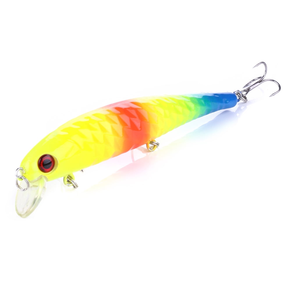 HENGJIA Fishing Lures, Jerkbait for Bass Fishing Minnow Lure Set, Fishing Plugs Hard Baits Swimbaits for Trout Bass Perch Fishing,6pcs