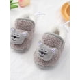 thumbnail image 6 of Baby Girls Boys Slippers Warm House Shoes Slip On Winter Indoor Shoes Cartoon House Slippers, 6 of 6