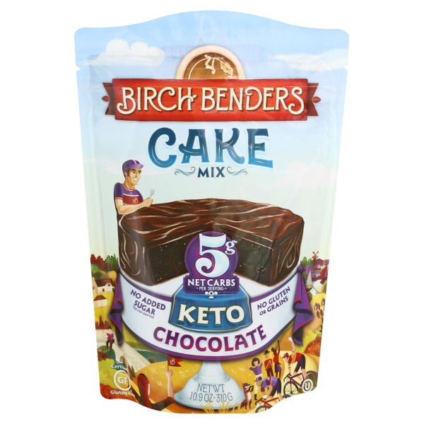 Birch Benders Keto Chocolate Cake Mix, 10.9oz