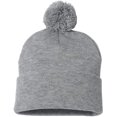 thumbnail image 2 of Sportsman SP15 Pom-Pom 12" Bonnet Tricoté, 2 of 2