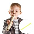thumbnail image 4 of OULII 1 Ensemble d'Instruments de Musique Jouets pour Enfants Design Enregistreur ABS Jaune, 4 of 7