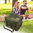 thumbnail image 2 of Cañón Gas Almacenamiento Campamento 25L para Actividades Familiares () Verde, 2 of 9
