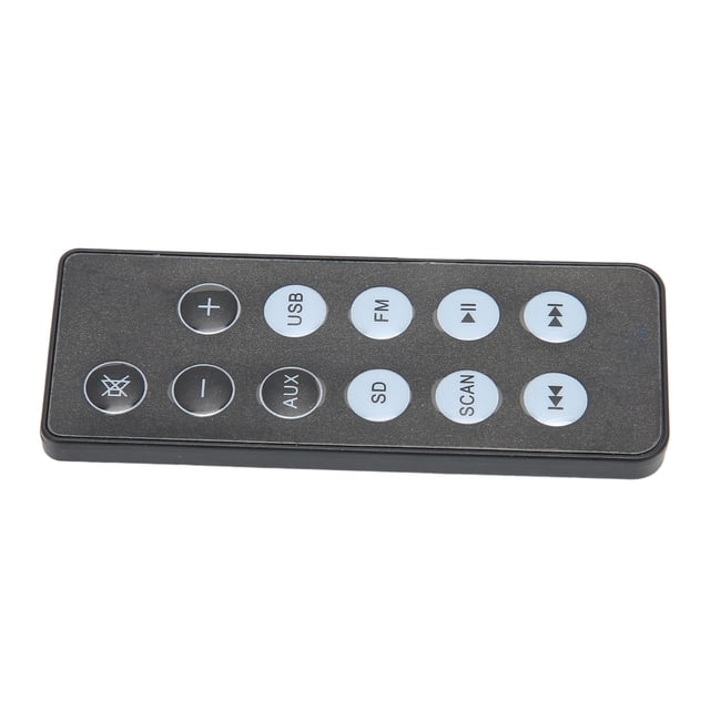 Sound System Remote Control, Wear Resistant Replacement Speaker Remote ABS Shell Stable For RC10A6