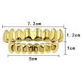 thumbnail image 2 of Upper/lower Or Set New Hip Hop Teeth Grillz Set Dental Grills Jewelry 1pc, 2 of 5