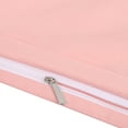 thumbnail image 5 of PiccoCasa 2 Pack Egyptian Cotton Pillowcases with Zipper Clourse Standard Light Pink, 5 of 8