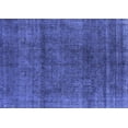 thumbnail image 1 of Ahgly Company Machine Washable Indoor Rectangle Oriental Blue Industrial Area Rugs, 3' x 5', 1 of 4