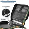 thumbnail image 4 of FORMRS Zipper Binder with Shoulder Strap 2-inch Ring 500 Sheet Capacity File Bag, Yellow Christmas Gingerbread, 4 of 5