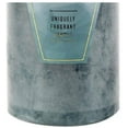 thumbnail image 4 of Scented Pillar Candle - 3X6 Ocean Air & Aquamarine, 4 of 5