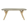 thumbnail image 4 of Safavieh Pacey Outdoor Modern Concrete Coffee Table - Dark Grey, 4 of 8