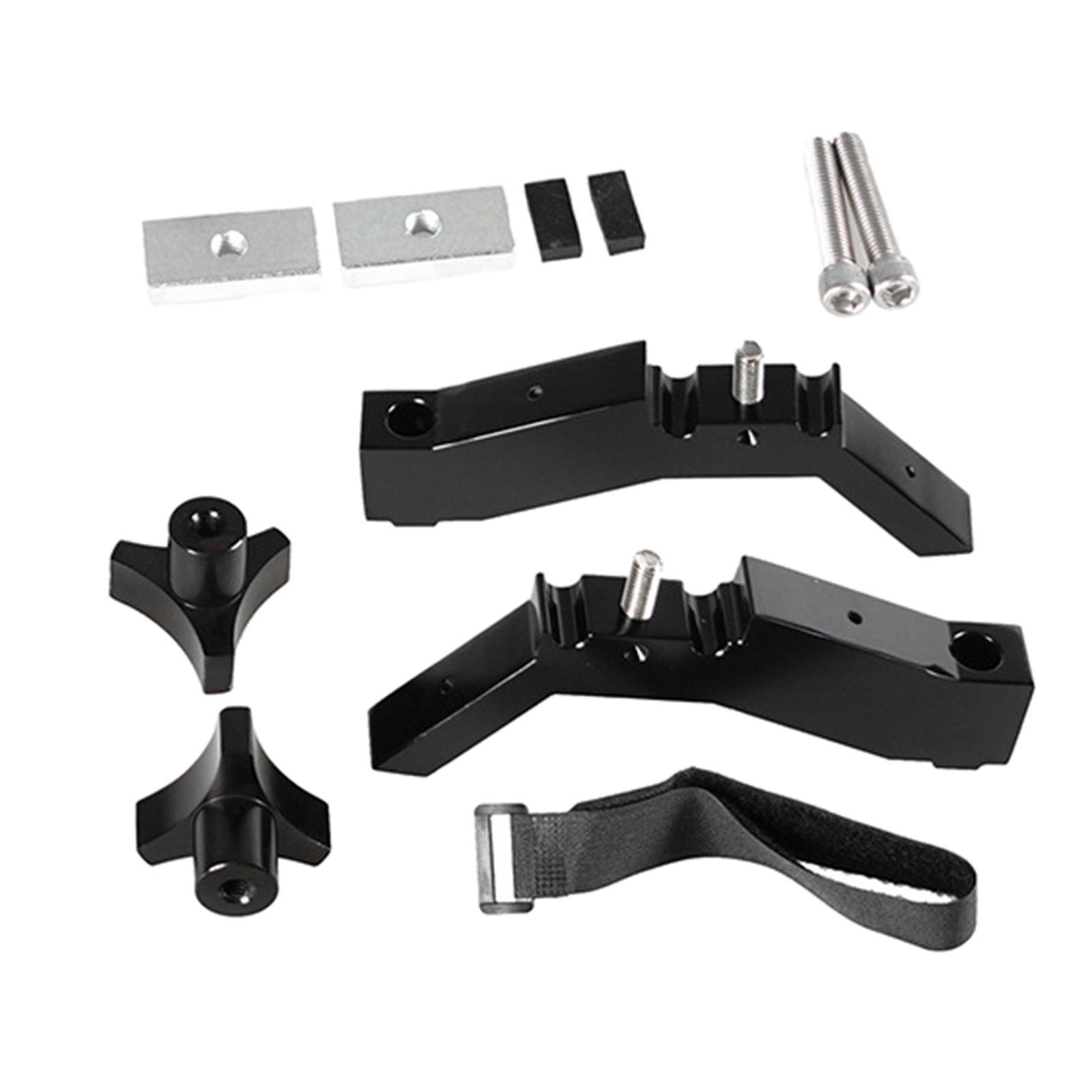 Wzmzjy Jack Mounting Brackets Holder Mount, Rustproof High Lift Jack Mount, Black Car Jack Stand Jack Bed Mount for