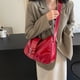 thumbnail image 4 of Bolso Hobo Wdftyju Mujer Cuero PU Color sólido Tote, 4 of 9