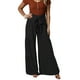 thumbnail image 1 of Pantalones Casuales Para Mujer, Pantalones De Pierna Ancha Drapeados Cintura Elástica De Moda Para Vacaciones Para Mujer Para El Trabajo ACTIVE  Cocina, Decoración y Otros, 1 of 5