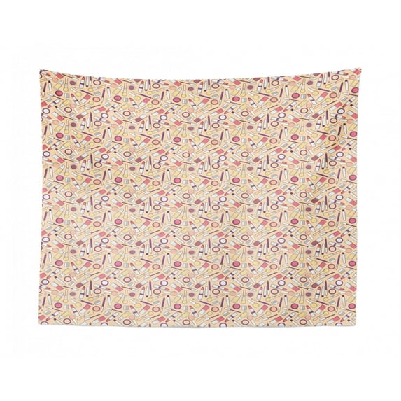 Urban Tapestry, Apartment Life Theme Modern Crowded Building Outdoor Monochrome Lifestyle, Fabric Wall Hanging Decor for Bedroom Living Room Dorm, 2 Sizes, Charcoal Grey White, by Ambesonne