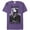 Purple, variant on Men's Marvel Black Panther 2018 Portrait  Graphic Tee White Large