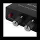 thumbnail image 4 of Distribuidor de Audio Mezclador de Audio EstéReo 1 Entrada 2 Salida Divisor RCA Multicanal para Amplificador de Potencia Audio Activo, 4 of 5