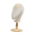 thumbnail image 4 of Soporte de exhibición para peluca Strade Fareast Limited con base de madera, 4 of 8