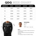 thumbnail image 5 of QDG Men's Pajama Set Soft Henley Neck Long Sleeve Top and Pants Brushed Ribbed Lounge Sleep Sets, 5 of 7