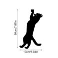 thumbnail image 3 of Ovzne Cats Combination Bookmark Iron Art Black Simulation Decoration Art Display On Clearance, 3 of 5