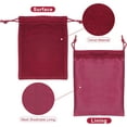 thumbnail image 6 of Small Velvet Jewelry Pouches, 20PCS Velvet Gift Bags with Drawstring, Christmas Gift Bags for Wedding Favors, Candy Bags, Party Favors, 6 of 6