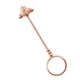 thumbnail image 3 of Injueey Clip de anillo Manos libres Soporte de anillo ajustable Soporte de joyería de mano de latón universal, 17 mm, oro rosa encendedores oro rosa 17 mm, 3 of 6