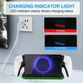 thumbnail image 3 of Charging Stand for PS Portal Remote Player, Portable Dock with RGB Lighting Modes and Type-C Cable, Stand Accessory for Playstation Portal Console-Black, 3 of 5
