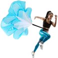 thumbnail image 3 of Running Umbrella Speed Training Resistance Parachute Umbrella Wind Resistance Training Tool Running Parachute Resistance Trainer Soccer Football Agility Ladder Speed Rope, 3 of 4