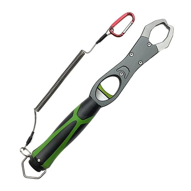 Fish Tool 40 Pounds for Outdoor Fishing, Fish Holder ,Portable Non Slip  Handle Black