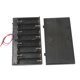 thumbnail image 1 of Soporte de batería para funda Aa caja de almacenamiento de plástico duro con 1/2/3/4/6/8 Slo,8 secciones Feliz Sencillez, 1 of 5