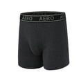 thumbnail image 3 of Aeropostale Mens Boxer Briefs-Cotton Stretch Boxer Briefs Underwear (Black/Charcoal/Black/Grey/Heather, Small), 3 of 6