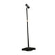 thumbnail image 3 of Soporte para secador de pelo giratorio de 360 ​​grados con base pesada, altura ajustable en el piso y Negro, 3 of 9