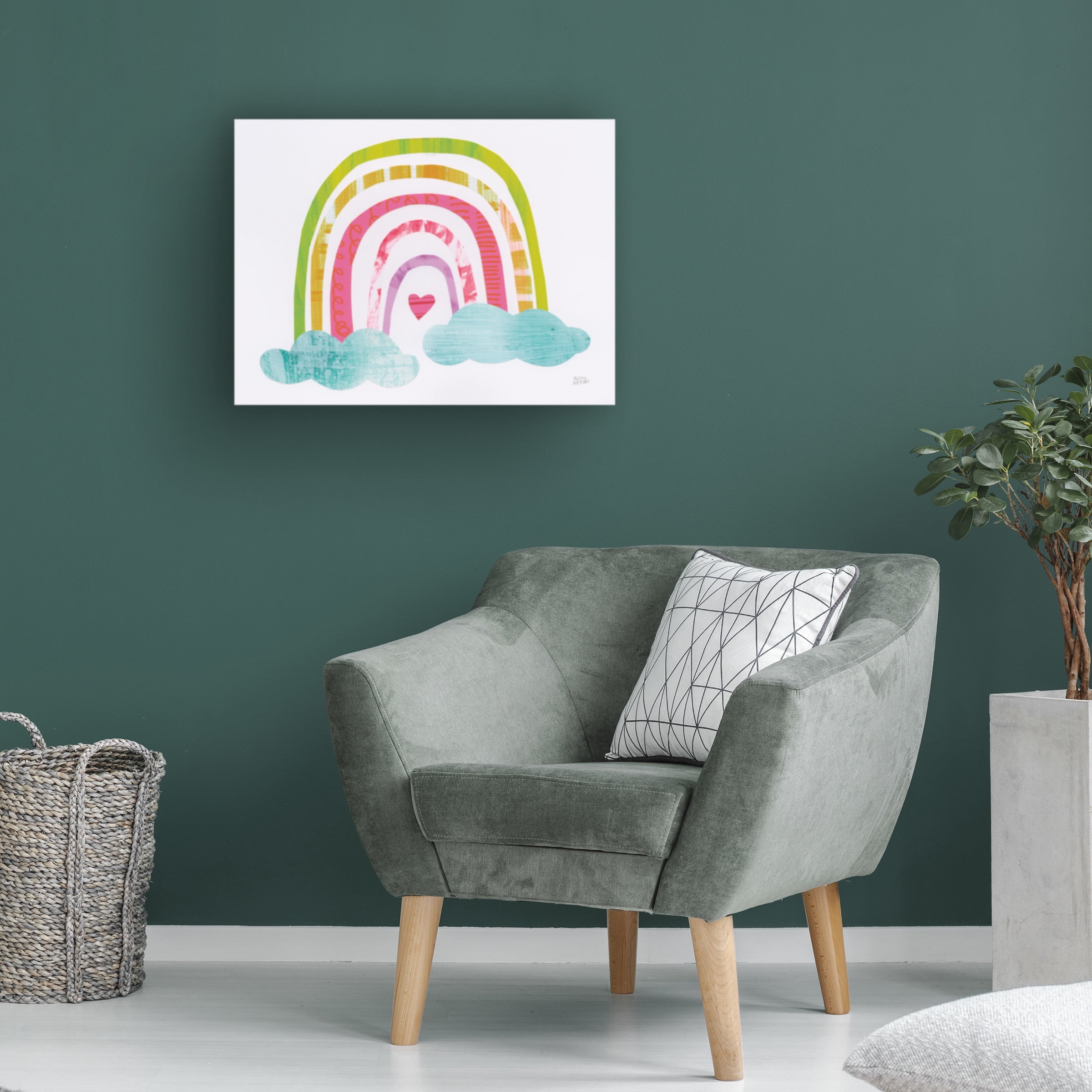 Melissa Averinos 'Unicorn Magic VII' Canvas Art