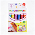 thumbnail image 5 of Popcorn Pens Puffy Paint Markers 3D Bubble Art Drawing Markers Magic Markers For DIY Crafts Greeting Cards Canvas Paper Art Projects Creative Handmade Decoration, 5 of 6