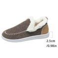 thumbnail image 2 of Xucatan Xucatan Men's and Women's Bootie Slippers Faux Fur Ladies Bedroom House Shoes with Memory Foam and Indoor Outdoor Rubber Sole Gift Gift, 2 of 9