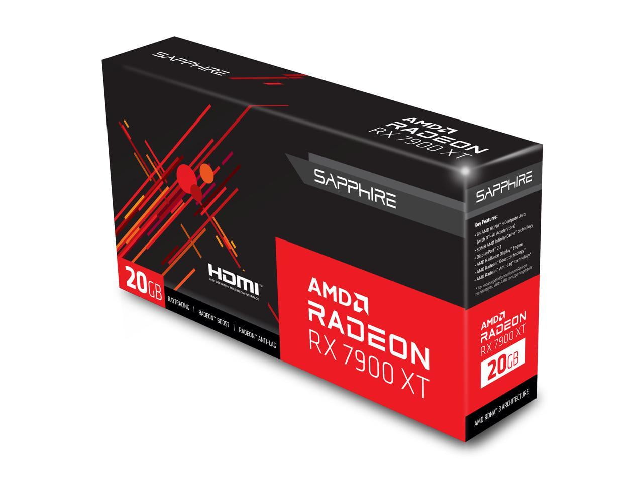 Sapphire AMD Radeon RX 7900 XT - Graphics card - Radeon RX