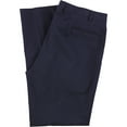 thumbnail image 2 of Club Room Mens Solid Dress Pants Slacks, Blue, 38W x UnfinishedL, 2 of 2