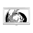 thumbnail image 1 of Dragon Painting China Traditional Business Card Holder Case Pocket Box Wallet, 1 of 3