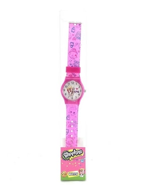 Party Favors Moose Shopkins Girl's LED Digital Light Up Pink Watch