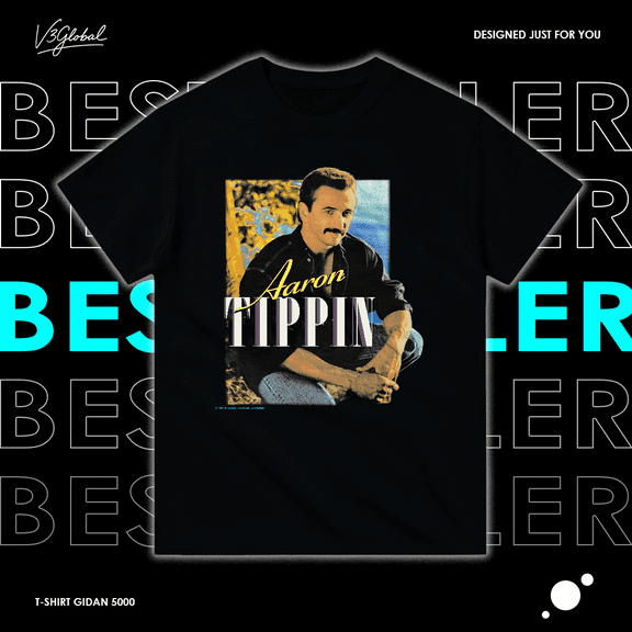 Aaron Tippin 1994 Country Music Concert Tour Fan Unisex Tee, for men & women, up to size 5XL