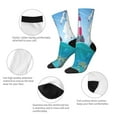 thumbnail image 4 of Fotbe Lighthouse Sea Port Calcetas Largas con Estampado para Hombre y Mujer – Calcetas de Compresión Transpirables y Elásticas, Viajar y Uso Diario Talla 5-11, 4 of 6