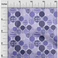 thumbnail image 2 of oneOone Cotton Flex Purple Fabric Kids Ballon With Stripe Sewing Material Print Fabric By The Yard 40 Inch Wide, 2 of 4