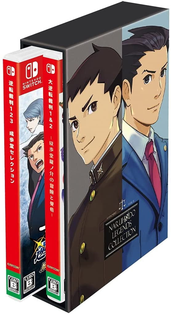 Phoenix Wright: Ace Attorney Trilogy - Custom Nintendo Switch Boxart with  Physical Game Case (No Game Incl.)